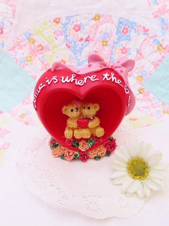 Heart in Bear Coin bank - LOTTY