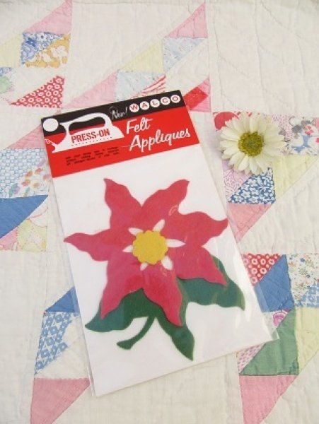 画像1: Appliques Poinsettia (1)