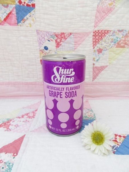 画像1: Shurfine Grape Soda Can (1)