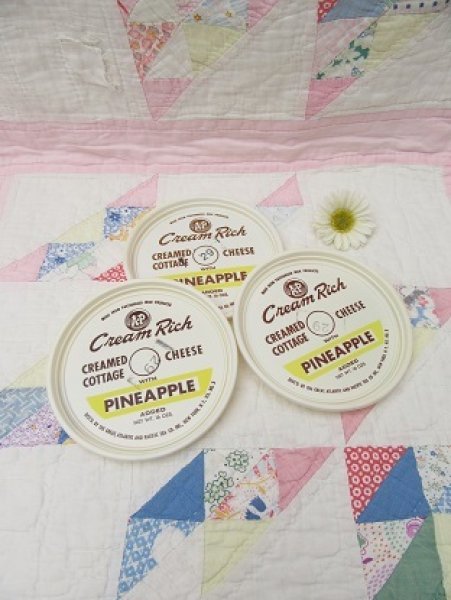 画像1: A&P Cheese lid Pineapple (1)