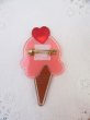 画像3: Heart Top Ice Cream Pin's (3)