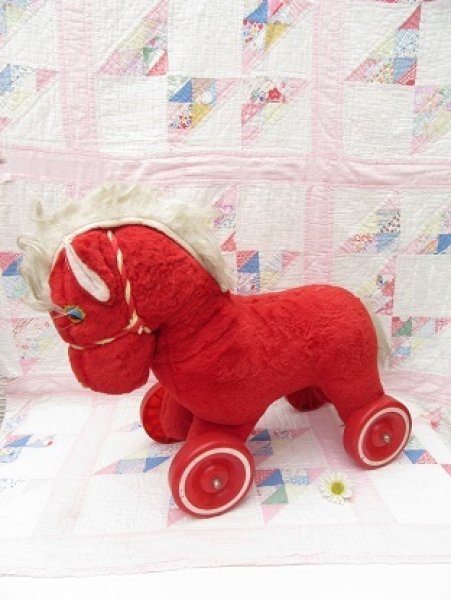 画像1: Knicker Bocker Pony Ride Red (1)