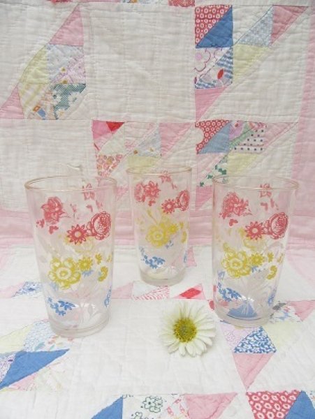 画像1: Pastel Flower Tumbler (1)