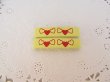 画像2: Hair Clip Heart Yellow (2)