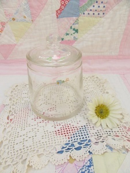 画像1: Nursery Glass Jar F (1)