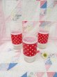 画像1: AH Dot＆Lace Tumbler Red M (1)