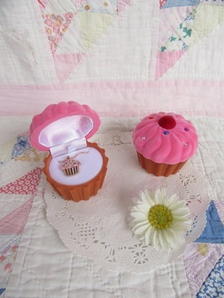 画像1: Cup cake Jewelry Box＋Necklace (1)