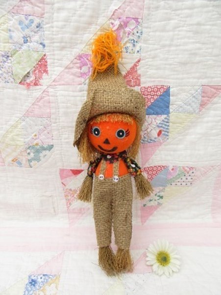 画像1: Scarecrow Girl Ornament (1)