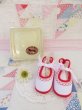 画像1: Baby Shoes Red×White (1)