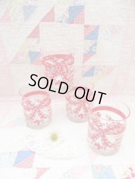 画像1: Gingham Bow & Candy Tumbler (1)