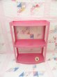 画像1: 3Tire Metal Shelf Hot Pink (1)