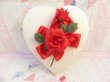 画像2: White Heart Rose Candy Box (2)