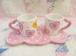 画像3: Candy Hearts Demi Cup&Plate Set A (3)