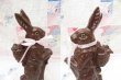 画像5: Chocolate Mold Bunny Figurine (5)