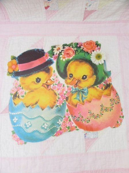 画像1: Twin Chick Paper Ornament (1)