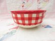 画像2: Red Gingham Bowl (2)