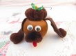 画像2: Poodle Ball Ornament Brown (2)