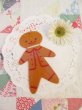 画像1: Plate Ginger Bread Ornament (1)