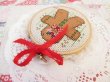 画像4: Embroidered Ginger Bread Ornament (4)