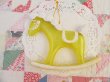 画像3: Rocking Horse Ornament Yellow (3)