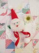 画像1: Ribbon Santa Ornament (1)