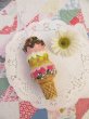 画像1: 3Scoop Ice Cream Ornament (1)