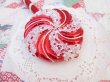 画像4: Plastic Swirl Candy Red Ornament (4)