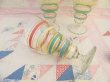 画像5: Pastel Border Footed Glass (5)