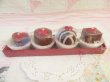 画像2: Valentine Petit Cake Candle Set (2)