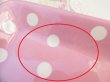 画像10: Polka Dot Square Plate Pink (10)