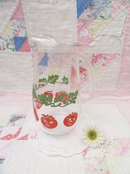 画像1: Tomato Kid's Glass Pitcher (1)