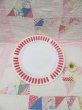 画像1: HA Candy Stripe Dinner Plate A (1)