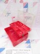 画像4: Plastic Sewing Box Kitten Red (4)