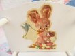 画像7: Wood Doll Bed Decal Bunny (7)