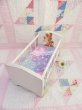 画像1: Wood Doll Bed Decal Bunny (1)