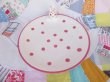 画像3: Pink Polka Dot Bunny Plate  (3)