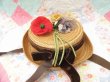 画像3: Child Straw Hat Corsage (3)