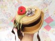 画像7: Child Straw Hat Corsage (7)