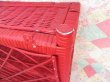 画像11: Wicker Wall Shelf ＋Towel Hangar Red (11)