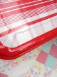 画像10: Metal Picnic Basket Check Red×White (10)