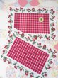 画像1: Cherry&Checked Place Mat (1)