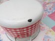 画像10: Enamel ware Gingham Stock Pot (10)