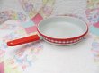 画像2: Enamel ware  Gingham frying pan B (2)