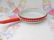 画像2: Enamel ware Gingham Frying pan A (2)