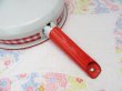 画像5: Enamel ware  Gingham frying pan B (5)