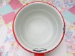 画像6: Enamel ware Gingham Sauce Pan (6)