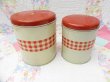 画像3: Gingham Bow Canister 2p Set (3)