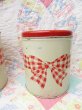 画像4: Gingham Bow Canister 3p Set (4)