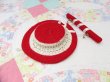 画像5: Crochet Potholder　Red Hat (5)