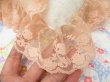 画像7: Peach Lace Mini Pillow (7)